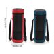 thumbnail image 3 of Advancent Bolsa para botella de agua Funda acolchada de tela Oxford Bolsas de mano con correa para el hombro Viajes Ciclismo Accesorios Organizadores de utensilios de cocina Azul oscuro, 3 of 6