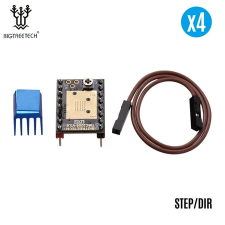 BIGTREETECH TMC2208 V3.0 Stepper Motor Driver Stepstick with Heatsink ...