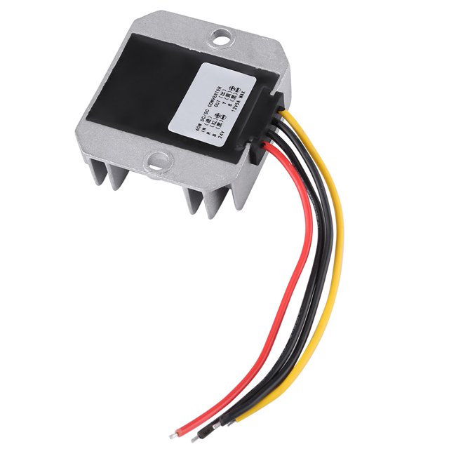 Ccdes DC-DC 24V à 12V 5A 60W Convertisseur d'Alimentation de Module d'Alimentation de Tension pour Véhicule Automobile, Convertisseur de Véhicule, Module Dc-à-Dc