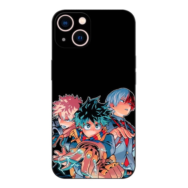 Funda Para Oppo A52 A72 A92 A7 A5 2018 AX7 A7N A5S AX5S De Teléfono De Silicona Suave Negro Tpu My Hero Academia