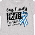 thumbnail image 4 of Inktastic Our Family Fights Together ALS Awareness Boys or Girls Toddler T-Shirt, 4 of 5