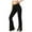 Black, variant on Hvyesh Athletic Yoga Pants for Women Casual High Waisted Long Flare Pants Tummy Control Bootcut Workout Gym Yoga Leggings