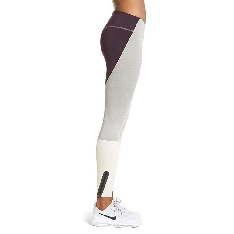 Nike Womens Legendary Mid Rise Zip Cuff Training Tights 