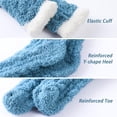 thumbnail image 3 of Fuzzy Socks for Women - Fluffy Socks Women, Women Slipper Socks of Coral Fleece, 3 of 9