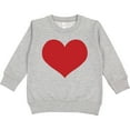 thumbnail image 2 of Inktastic Red Heart Valentine Toddler Sweatshirt, 2 of 4