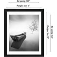 thumbnail image 4 of Americanflat 16X20 Poster Frame in Black with 14X17" Mat - Composite Wood with Polished Plexiglass - Horizontal and Vertical Formats for Wall with Hanging Hardware Included, 4 of 5