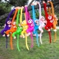 thumbnail image 4 of New Color Long Arm Monkey Plush Stuffed Doll Kids Cute Animal Plush Toys Creative Curtain Doll Hanging Monkey Decorative Gifts, 4 of 10