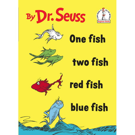 One Fish Two Fish Red Fish Blue Fish (Hardcover) (Best Fish For Children)