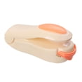 thumbnail image 3 of Mini máquina de sellado de bolsas sellador al vacío de alimentos prensado a mano (beige) Hugtrwg Libre de BPA, 3 of 8