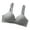 Dark Gray, variant on Womens Maternity Nursing Lace Bras for Breastfeeding Anti-Glare Non Trace Gathering Daily Bras Lace Strapless Bra Front Closure Pregnant Breastfeeding Underwear Daily Bra Beige L