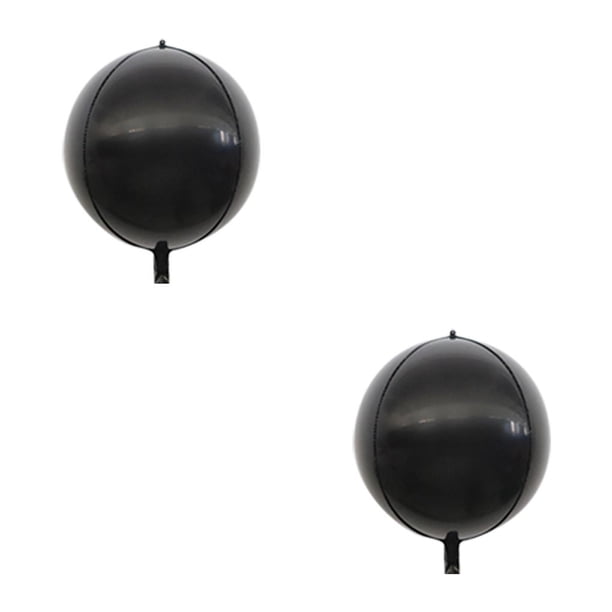 Injueey Globos de cumpleaños, regalos para niños, Kit de decoración de habitación de globos ligeros para casa, arreglo de ambiente, accesorios para Negro 2piezas Injueey CBP360245