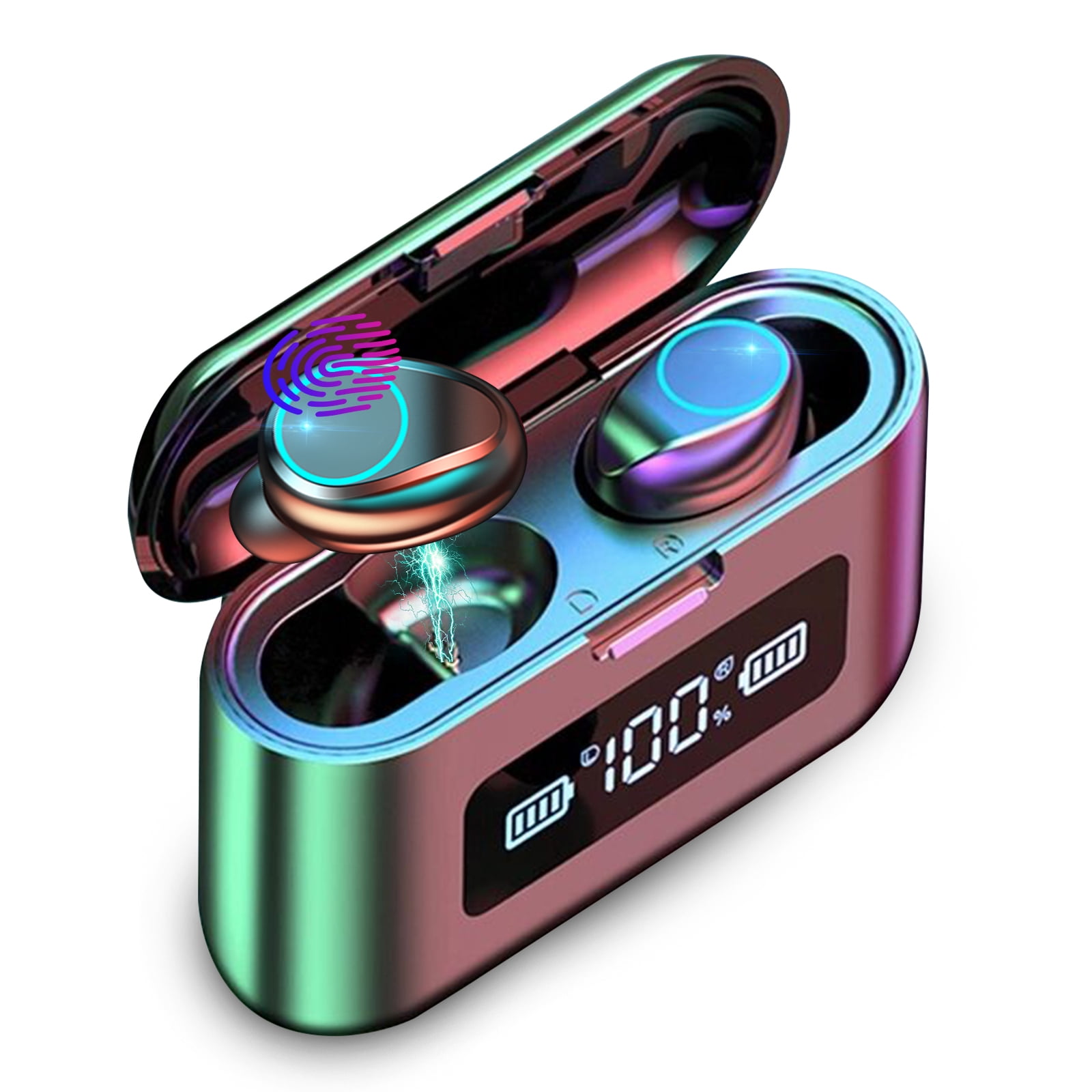 Wireless Earbuds, EEEKit IPX5 Waterproof Bluetooth 5.0 Headphones, Deep