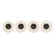 thumbnail image 3 of Cinta de etiquetas Rollo de cinta de etiquetas Autoadhesiva Impresión transparente 4 rollos Incluso entintado 6 mm de ancho para LM 370 380 390, 3 of 7
