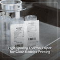 thumbnail image 2 of Karat [50 Rolls] 3 1/8" x 220' Thermal Paper Rolls | Adding Machine, Calculator, Thermal Printer Paper, Receipt Paper Tape, 2 of 7