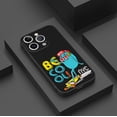 thumbnail image 3 of Añade un toque de fantasía a tu iPhone con esta funda para teléfono plateada mate con estampado gráfico, 3 of 4