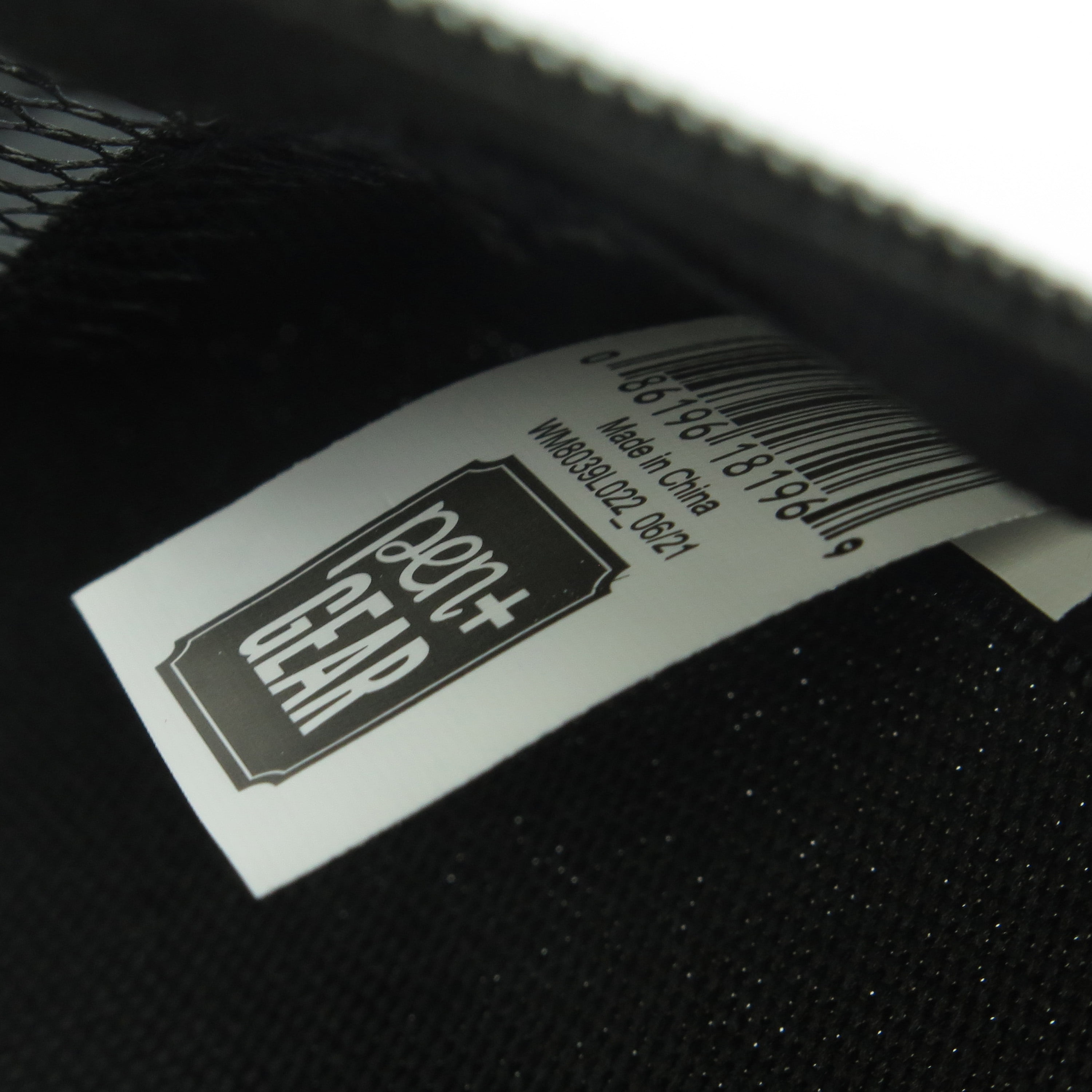 Pen+Gear Solid Binder Pouch with front mesh, 10.25" x 7.25", Black