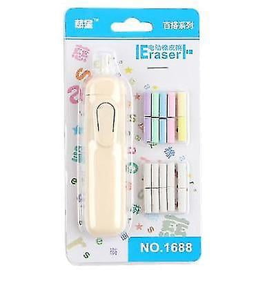 NUOBESTY 100Pcs Electric Eraser Refills - Replacement Eraser Cores For Battery Operated Pencils (White) - View #2