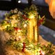 thumbnail image 2 of Muyoka Cadena de luces de frutas rojas de Navidad de 5.9 pies Luces de guirnaldas de luces LED de ratán con perlas de lámpara de frutas rojas con 20 LED Decoración de ambiente para Navidad Año nuevo C Muyoka Hogar, 2 of 7