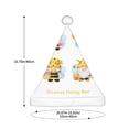 thumbnail image 3 of Cauagu Gnomes Honey Bee for Adult Christmas Hat,1-Pack Xmas Holiday Hat Santa Hat for Women & Men Festive Headwear Accessories Fit for Christmas/New Year/Party, 3 of 6