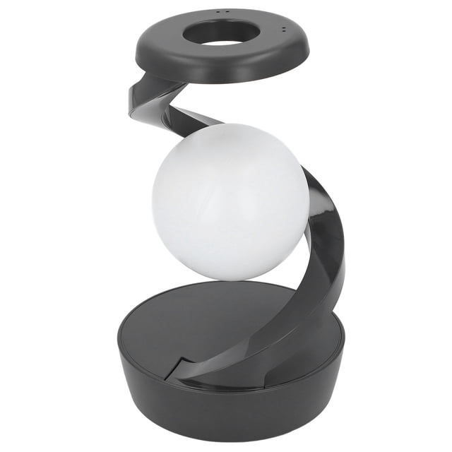 Lámpara De Cabecera En Espiral Lámpara De Mesa LED Con Bola De Levitación Visual 3D Moderna E Innovadora, Carga USB Tipo C, Para Dormitorio, Sala De Estar Y Oficina
