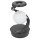 thumbnail image 1 of Lámpara De Mesa Moderna LED, Lámpara De Mesita De Noche Con Bola De Levitación En Espiral Innovadora Recargable Por USB Con Efecto Visual 3D Para Oficina En Casa, 1 of 7