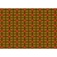 thumbnail image 1 of Ahgly Company Machine Washable Indoor Rectangle Transitional Saffron Red Area Rugs, 6' x 9', 1 of 7