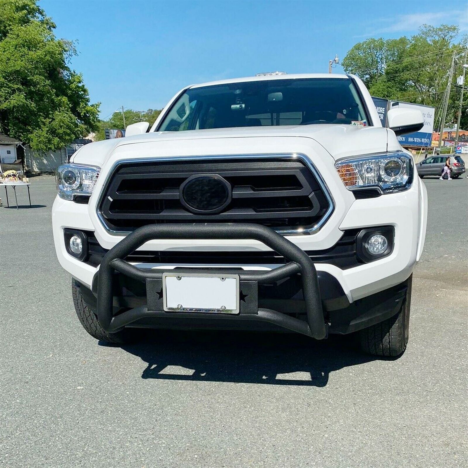 Kojem Bull Bar Fit for 2005-2023 Toyota Tacoma Pickup Truck Brush Push Front Bumper Guard