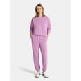 thumbnail image 2 of No Boundaries Soft Fleece Joggers, 29'' Inseam, Women's XXS-4X, 2 of 5