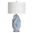 thumbnail image 2 of Crestview Collection Janice 3-Way Swirl Ceramic Table Lamp with White Linen Shade, 2 of 5