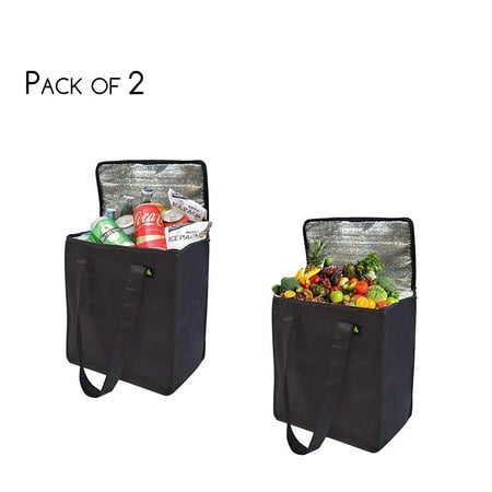 - Prime Line Insulated Soft Cooler Bag for Groceries, Picnic and Camping 12.5x14x7.75