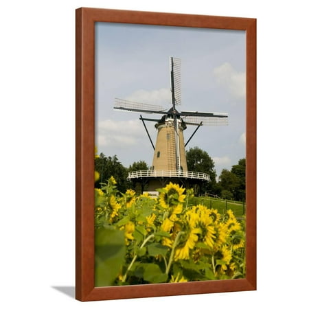  Windmill  in Holland Framed Print Wall Art  By Ivonnewierink 