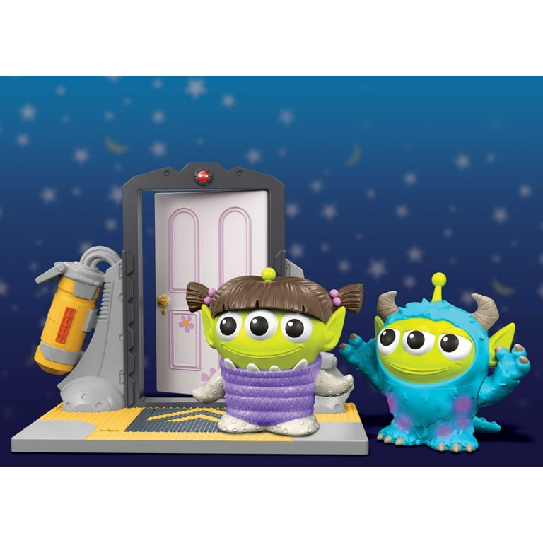 リール Mr.Boo Pixar Alien Remix Boo's Door Pack, 2 Mashup Figures & Door