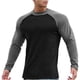 thumbnail image 1 of pstuiky manga larga para hombre, Suéter informal de moda para hombre, color liso, manga larga y cuello redondo. camisetas de hombre l, 1 of 5