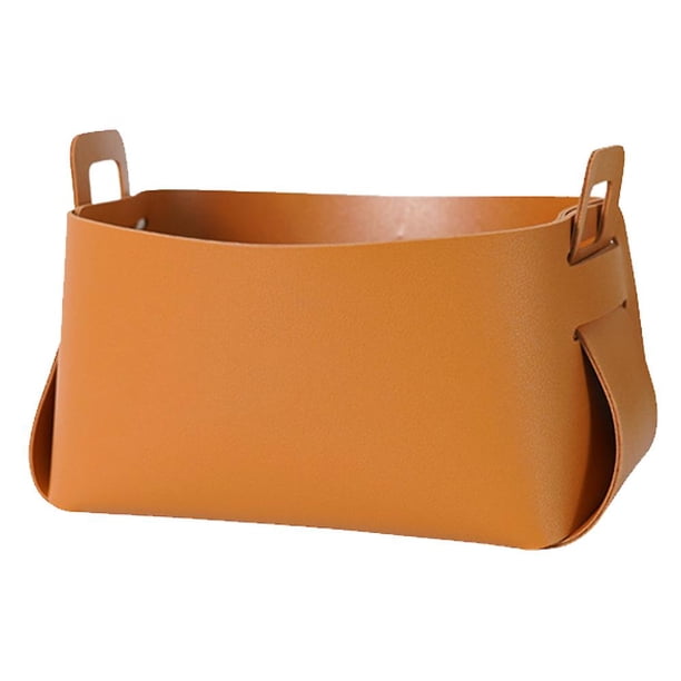 M Cestas de regalo para organizador de bandejas de valet – Caja organizadora de cuero para hombres y mujeres – Accesorios de joyería Bandeja de tocador para mesa de escritorio