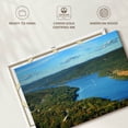 thumbnail image 6 of Elephant Stock Hudson River From Above Wall Art - Horizontal Canvas Wall Art - Living Room Wall Decor - Nature Canvas - Blue And Green Decor - 36" x 24", 6 of 8
