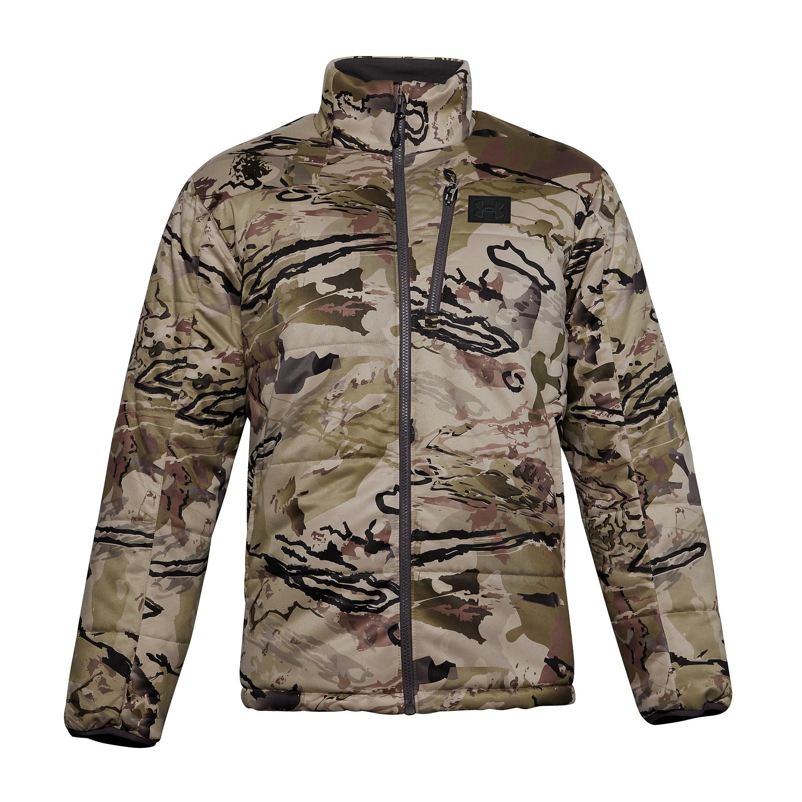 UA Under Armour Timber Men's Camo Hunting Jacket (Medium, Barren)