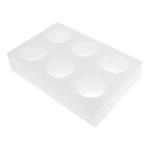 koolsoo 1XEPE Porte-Gobelet Antichoc Plateau en Mousse 7cm 6 Trous