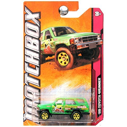Matchbox 2014 MBX Explorers '85 Toyota 4Runner Die-Cast Car - Dark Gray 1:64 Scale