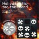 thumbnail image 1 of Puntoco Juego de mesa de Halloween para fiestas navideñas, decoración de madera para entretenimiento, 1 of 5