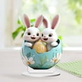 thumbnail image 4 of CenterPC Table Decorations Easter 2D Festive Visual Tabletop Ornament 20Cm for Living Room Bedroom, 4 of 9