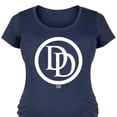 thumbnail image 3 of Marvel - Daredevil Logo - Women's Maternity Scoop Neck Graphic T-Shirt, 3 of 5