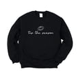 thumbnail image 2 of Tis The Season Football Sweatshirt for Women, Teens & Youth Trendy Game Day Sweater Black Sweatshirt Youth Medium, 2 of 5