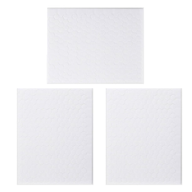 Cateissary Paquete de 3 hojas de cinta de esponja adhesiva de doble cara, almohadilla autoadhesiva, invitación portátil para el hogar y la Artesanía 720 piezas