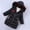 Black, variant on NAISIBABY Girls Puffer Jacket, Mid-Length Fashion Hooded Thicken Warm Winter Clothes Quilted Coat Black 9-10T