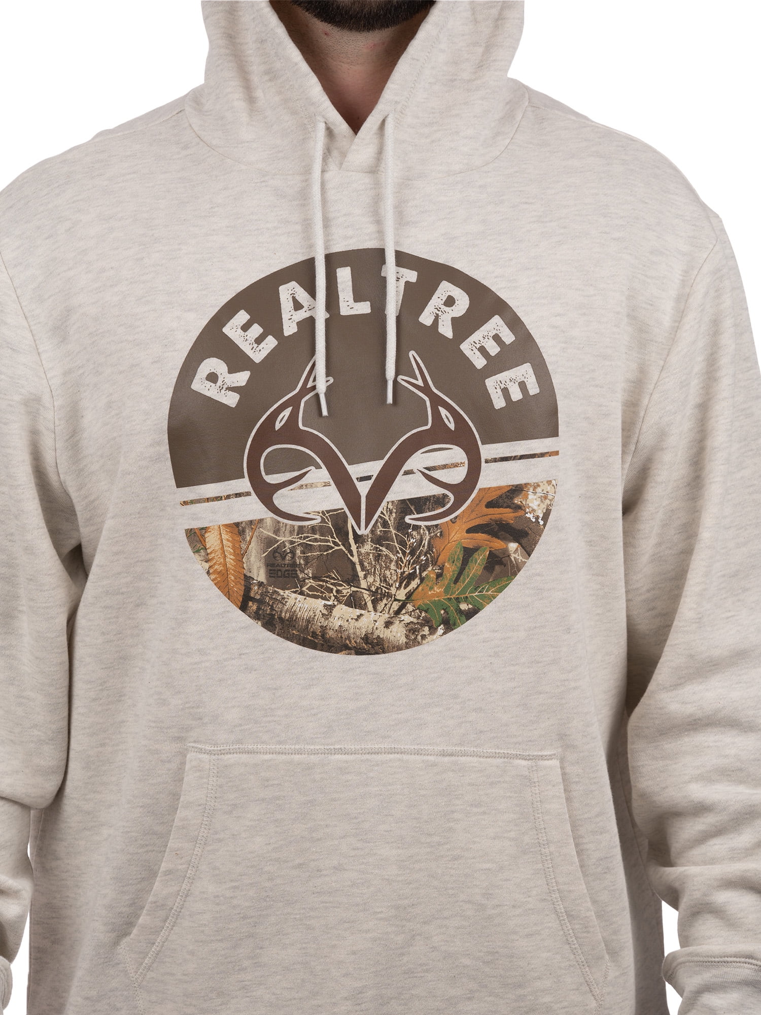 Realtree Men’s Graphic Hoodie with Long Sleeves