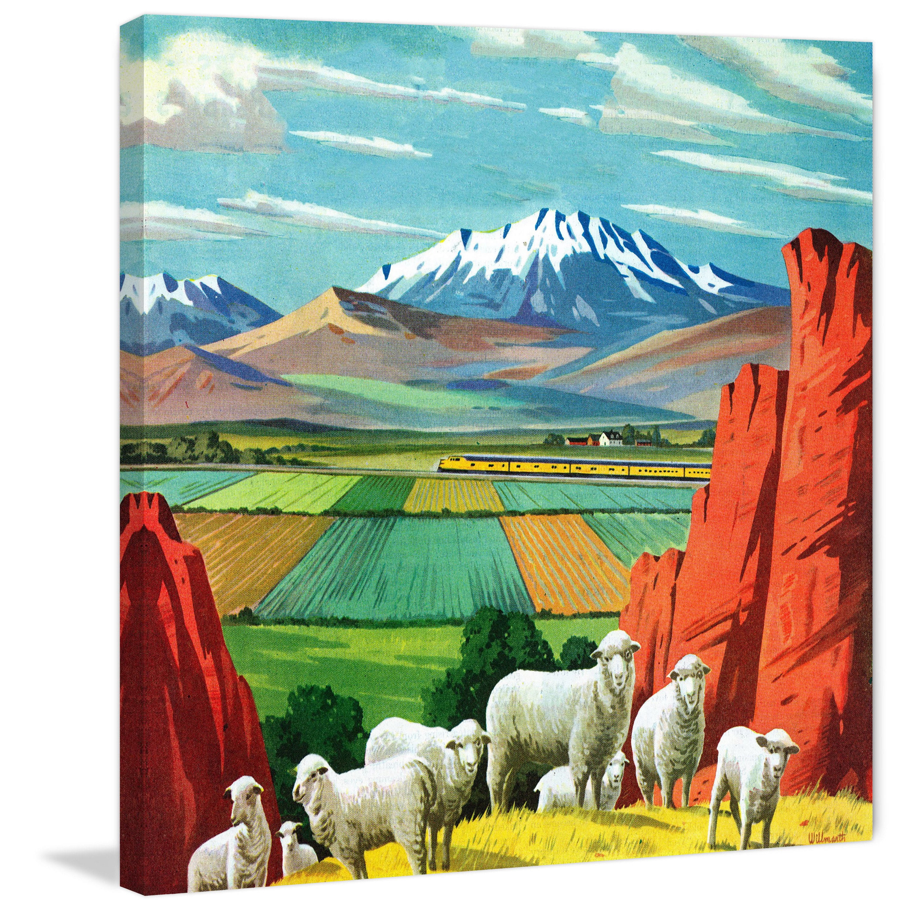 "Westward Journey" Painting Print on Wrapped Canvas