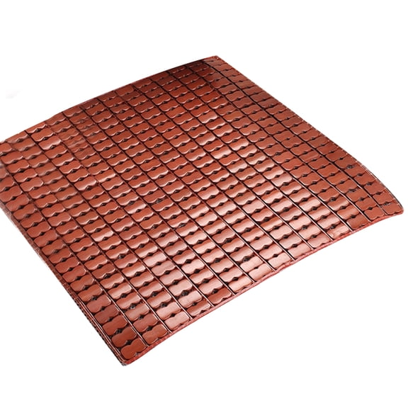 lanema Wood Cool Seats Cushion Mat Square Chair Cushion Natural Breathable Summer Mat for Car Seats Sofa and Office Chairs