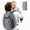 Grey, variant on SHARKMOUTH Diaper Bag Backpack for Dad and Mom, Military Molle diaper Pack with Insulated Bottle Holders and Wipe Pocket