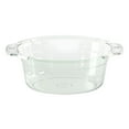 thumbnail image 2 of ACDANC Portable Dish Tub Dishpan for Washing Dishes Clear with Holes with Handle Dish Pans for Washing Dishes for Sink for Storing Large, 2 of 7