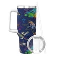 thumbnail image 3 of Vaso de 40 oz con asa y tapa con pajita de Toy Story, taza aislada, botella de agua de acero inoxidable, taza de viaje, portavasos, regalo, 3 of 8